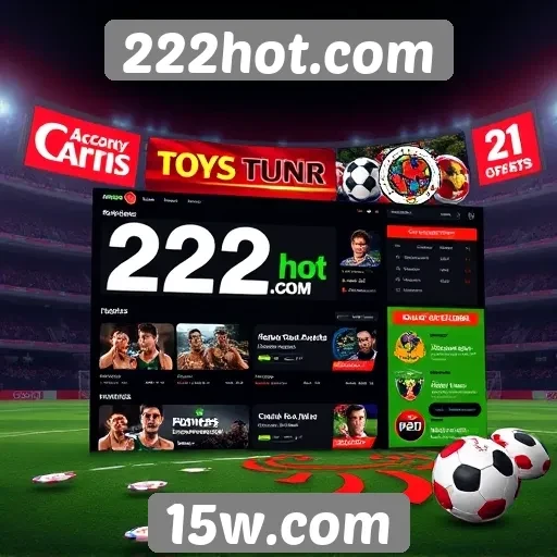 Plataforma 222hot.com se destaca na indústria de apostas